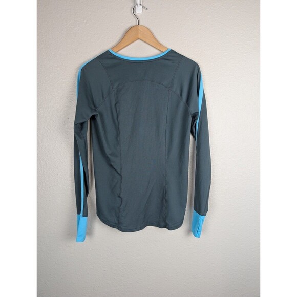 NIKE Running Women Sz M Athletic Long Sleeve T-SHIRT Pull over Crewneck 182 - Picture 2 of 9
